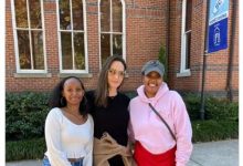 Фото - Анджелина Джоли навестила дочь в колледже для темнокожих девушек