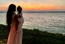 Фото - Наоми Кэмпбелл поделилась кадрами с годовалой дочерью из отпуска на Мальдивах